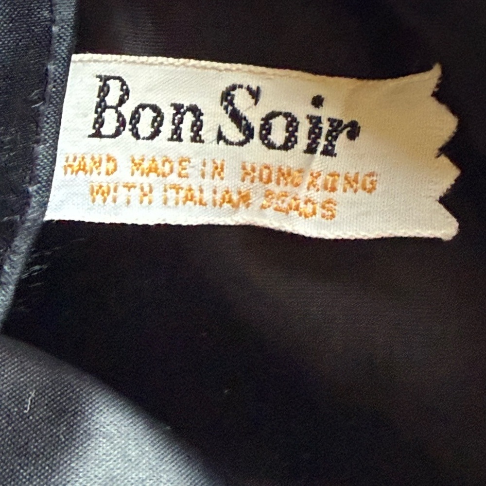 Bon Soir Beaded & Sequined Bag Black on Black - Picture 8 of 14